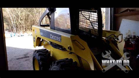 skid steer pedal sticking problems